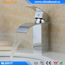 Waterfall Bathroom Sink Vanity Basin Faucet Sanitary Ware
